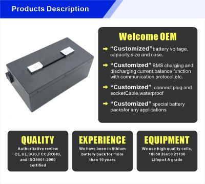 1500W Batteries Electric Bikes 48v lithium ion Battery 25AH 30ah 40ah with BMS for Ebike Scooter