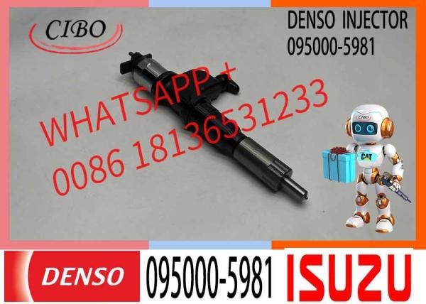 Injetor de combustível comum 095000-5981 8-97603099-1 para motor HI-ON 6WF1 6UZ1 0950005981 8976030991