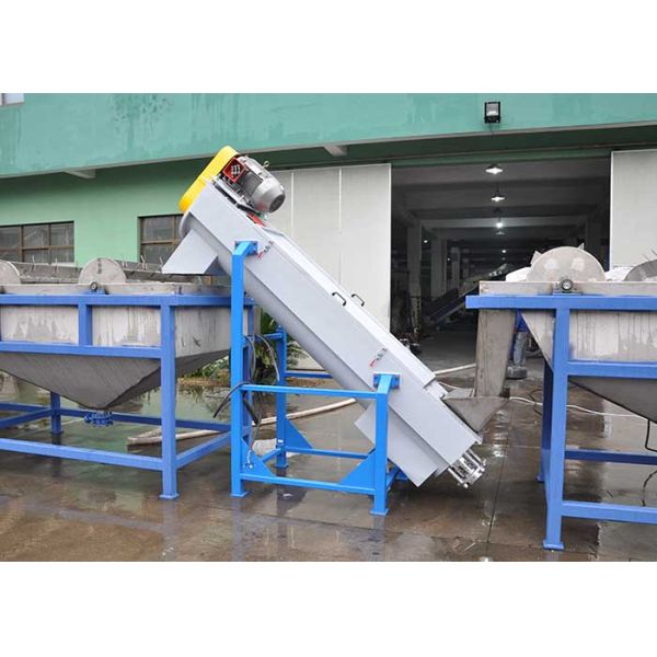 304 Stainless Steel Plastic Washing Line Easy Operation High Automatic Level For PE PP