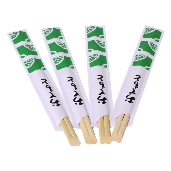 Bastões de bambu naturais sustentáveis para uma experiência gastronômica no hotel