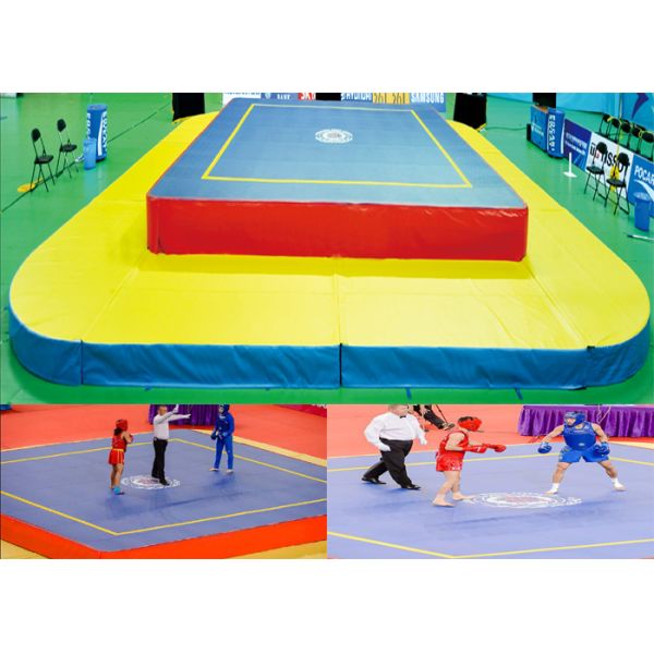 Прочная циновка Санда конкуренции циновок тренировки гимнастики платформы Ушу