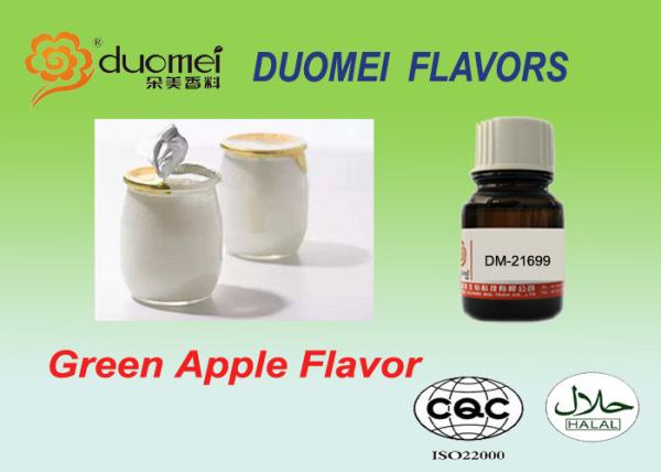 Dairy / Drink Fresh Green Apple Flavour Propanediol Base Apple Food Flavouring