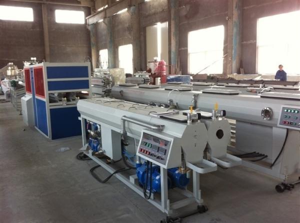 According To PVC Cable Duct Machine Assembly Structure Integral Type Extruder