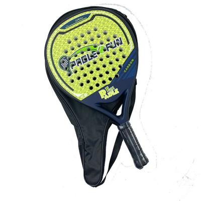 Custom Palas De Padel Hard EVA  Diamond Shaped Raquete Beach Tennis