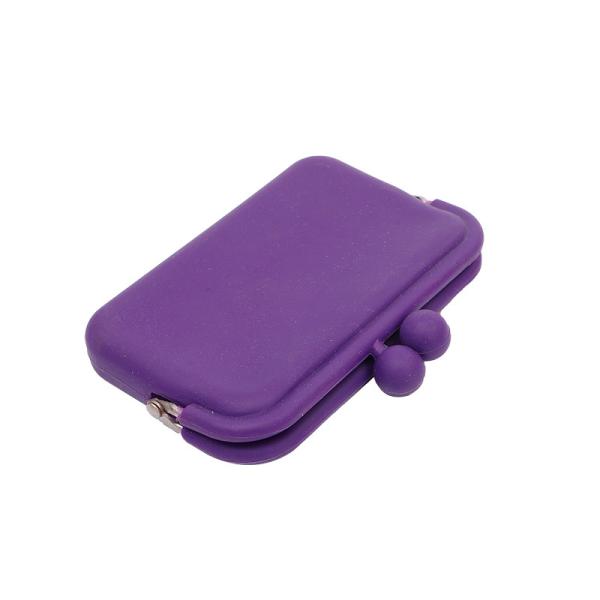 Portable Cute Mini Small Bag Keychain Earphone Lipstick Storage Wallet Silicone Coin Purse