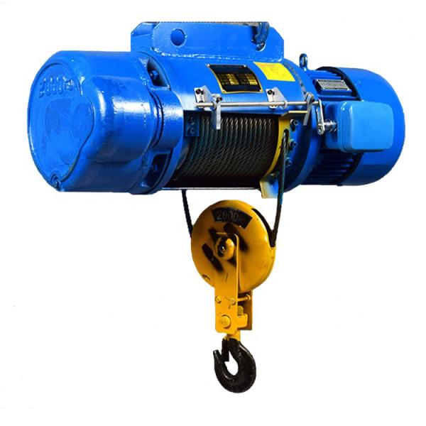 5 Ton Electric Wire Rope Hoist MD1 CD1 Type Electric Hoist With Wireless Remote Control