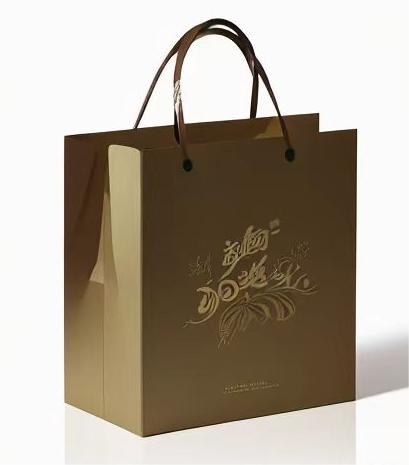 Customizable Degradable Poly Coated Paper Bags Sustainable Packaging