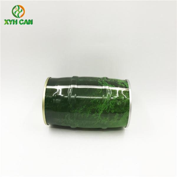 Tin Boxes for Alcohol Glossy Lamination PMS Printing 65mm Round Tin Cans