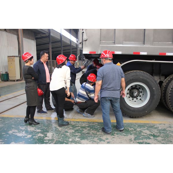 Высокая полезная нагрузка Aotong Гидравлическая система рулевой рампы низкая кровать полуприцеп грузовик 9м 13м