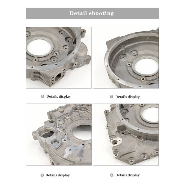 KOMATSU 6D107 Engine Flywheel Housing 6754-21-4111 Komatsu Engine Spare Parts