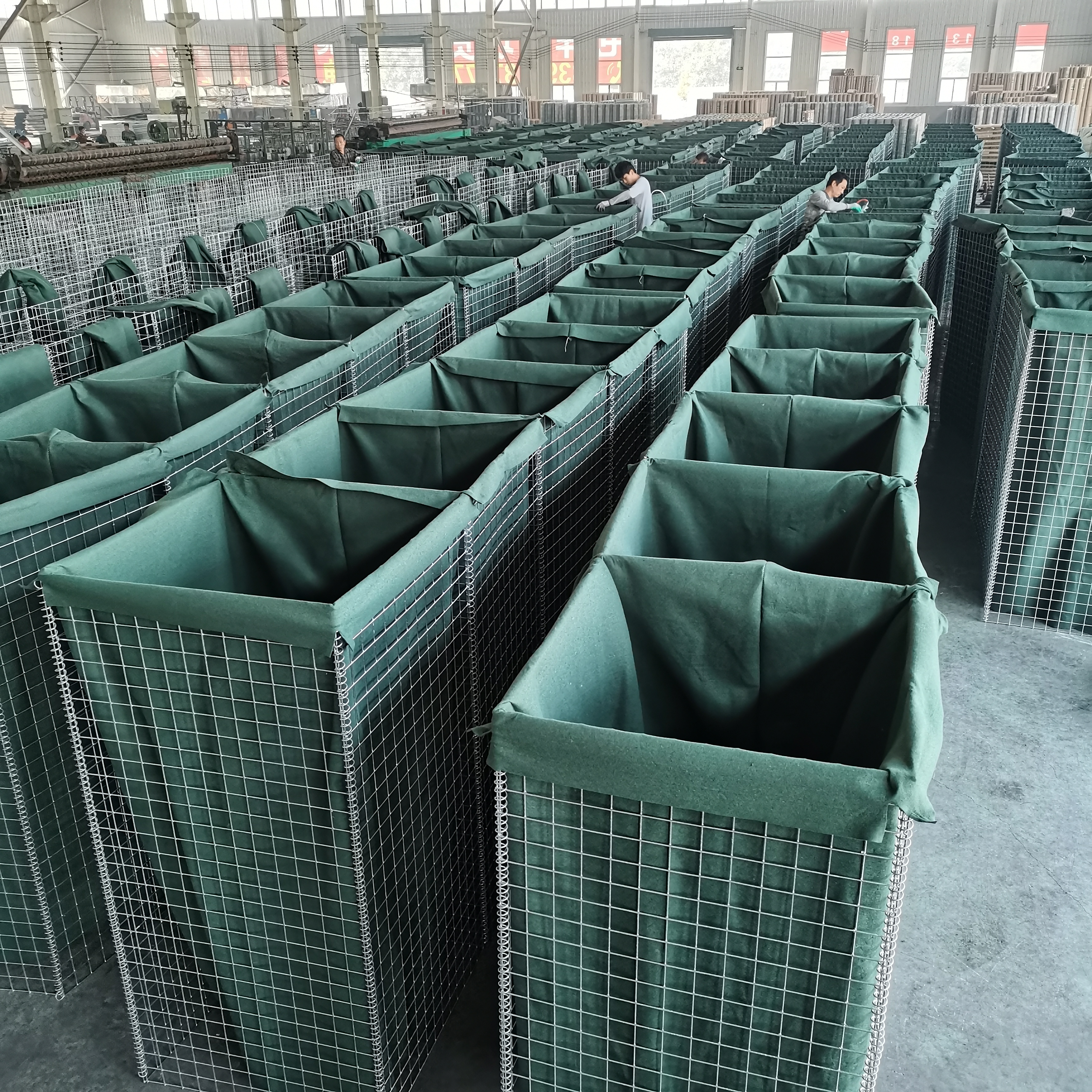 100 x 100mm Q195 гальванизировали сваренную клетку Gabion