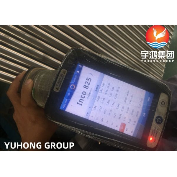 Сплав никеля безшовное Incoloy ASTM B163/ASTM B704 825 для индустрии химического процесса и кисловочной продукции