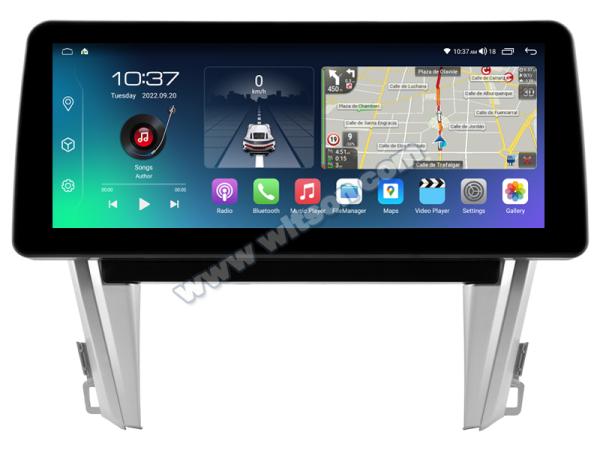 12.3 Smart Ultra Wide Screen For Toyota Camry 8 50 55 2015-2017 Car  Stereo Player