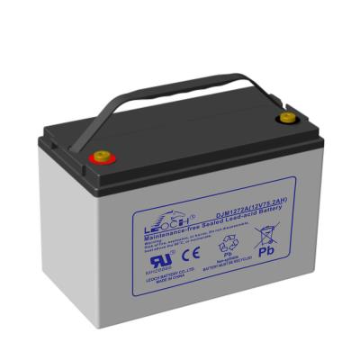 12V 75Ah 20hr VRLA Lead Acid Batteries Leoch DJM1275 UL TLC Approved