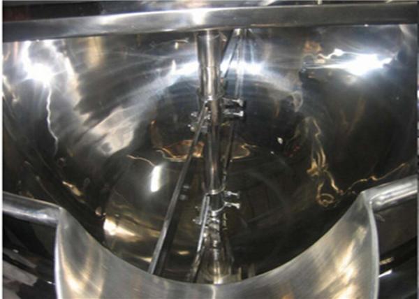200L 300L Electric Heating Jacketed Kettle KQ100L With Mixer Scraper