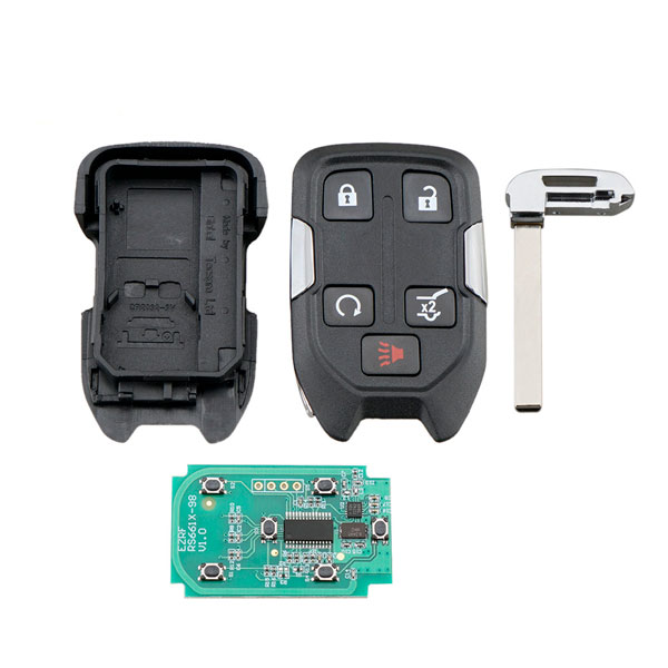 For GMC Terrain Auto Parts 5 Buttons HYQ1AA 315Mhz Smart Keyless Entry Car Fob Remote Key