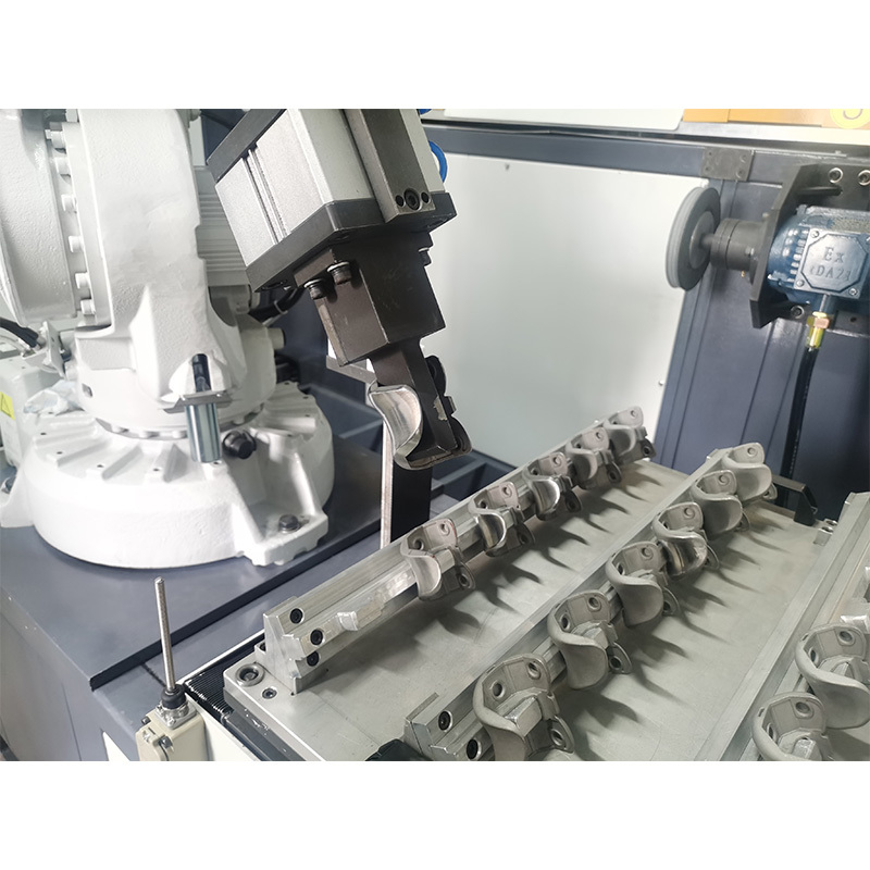 Automatic Surgical Instrument Buffing Machine 6 Axis Robot Grinding Cell