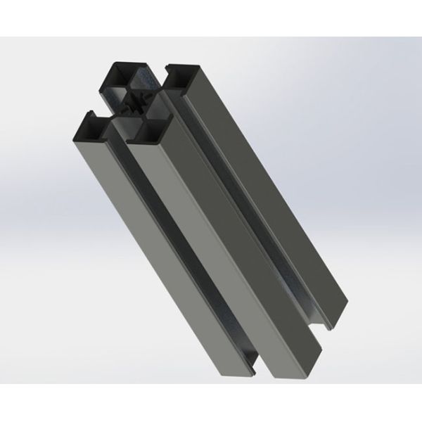 5.3mm Hole 30 * 30 T Slot Aluminum Profile 1.2mm Wall Thickness High Strength