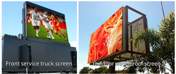 COB Advertising LED Screens , Outdoor Electronics Digital Led Billboard IP65 advertising led screen