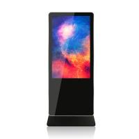 Situación del piso que hace publicidad de la exhibición interior del LCD de la señalización de Wifi Digital del pasillo