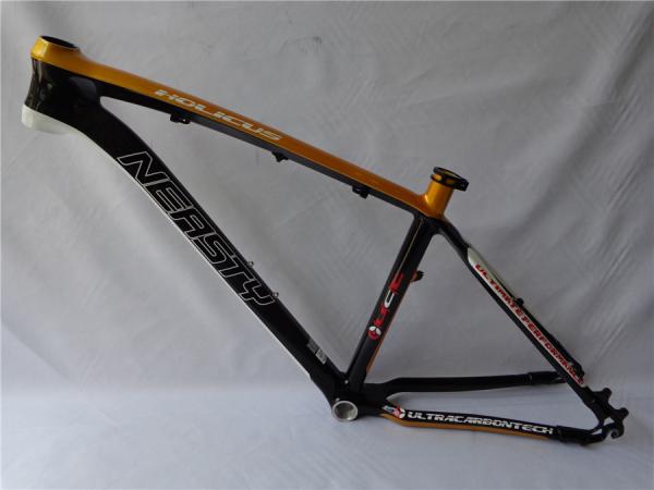 Carbon MTB Frame 26er 15/17 NT02 Mountain Bicycle/Bike Frame Golden