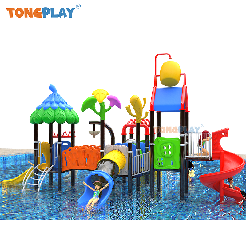 Water World Outdoor Playground Amusement Park Swimming Pool Water Park Large Plastic Water Slide for Children