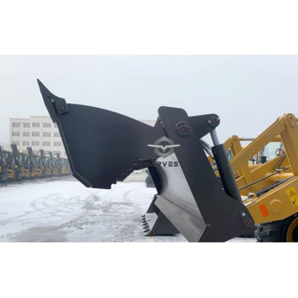 4WD Powerful Backhoe Loader SAM388 with Cummin Engine Hot Sale in Jamaica