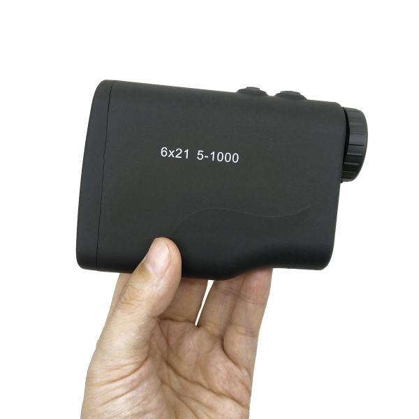 6X25 Waterproof Golf Laser Rangefinder 1000M Distance Sharp View For Golf Shooting