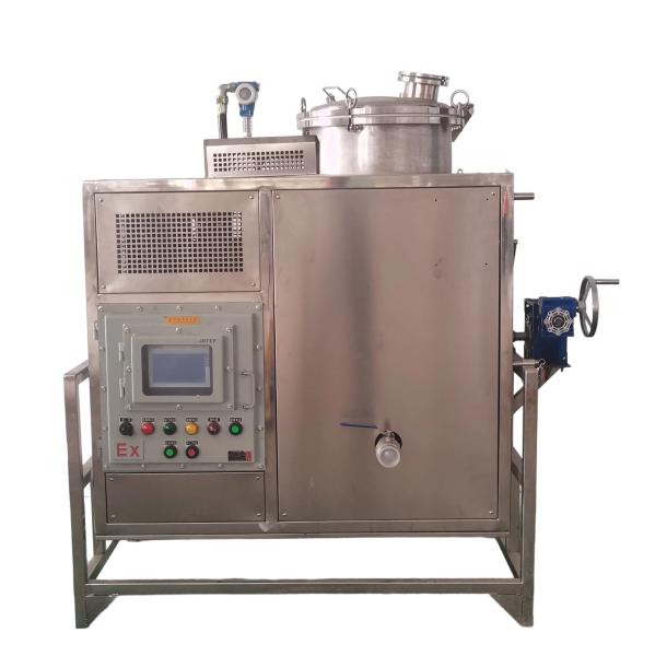 150L Explosion Proof PLC Intelligent Large Capacity Stainless Steel Hydrocarbon Solvent Recovery Machine