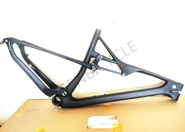 27.5er Boost XC Full Suspension Carbon Bike Frame 110mm Viagem 148x12 abandono Montanha Mtb