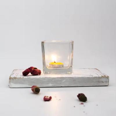 8oz 10oz 20 Oz Recycled Glass Candle Jars Cylinder Shape OEM