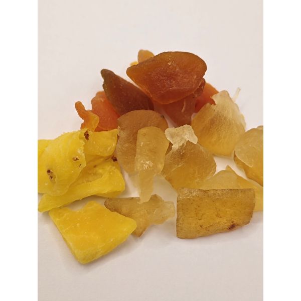 Dried Yellow Peach Honey Pomelo Pineapple Mix Sweet & Sour Preserved Fruit Snack