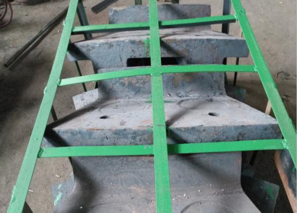 Cr-Mo Alloy Steel Casting of Discharge End Liners  for Ball Mill Parts