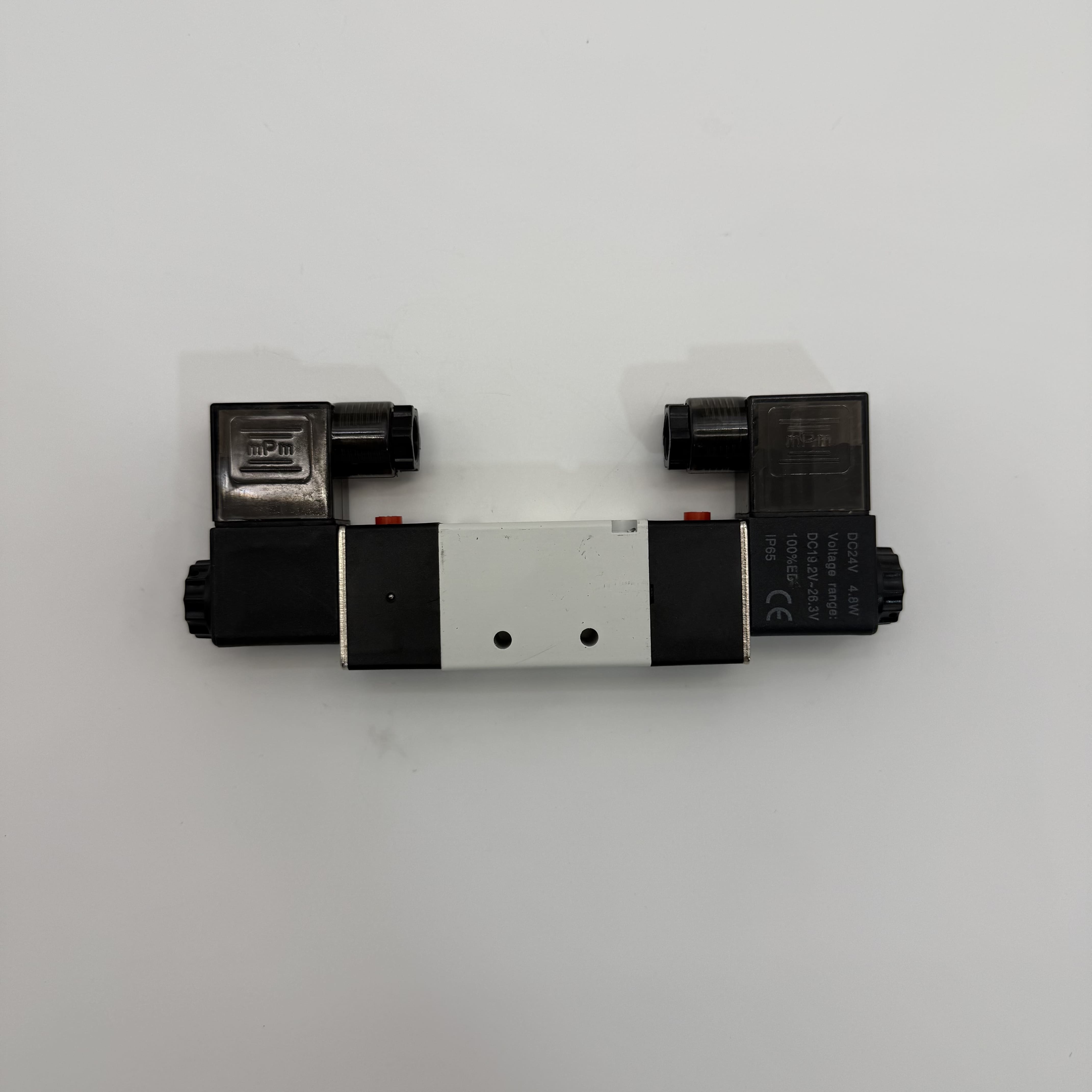 DC24V STNC Bus Door Pump Solenoid Valve, Compatible with Yutong, Higer, Kinglong Coach Bus Door Pump, Pneumatic Valve for Bus Swing-out Door