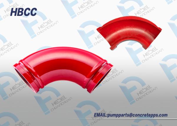 Casting elbow standard SK flange DN125 R275 90D elbow, twin wall elbow