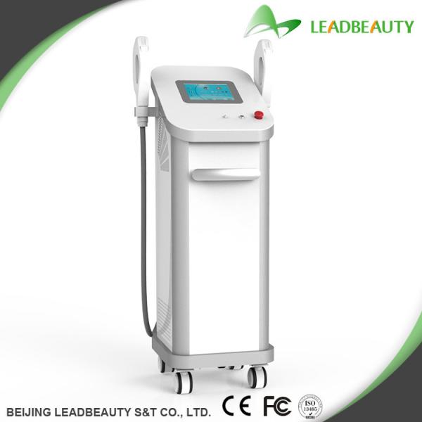 White SHR Hair Removal Machine , professional permanent hair removing machine