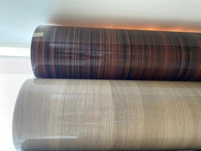 Wood Grain High Gloss PVC Film For Furniture Decorative
