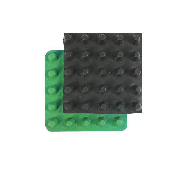 Membrana de drenagem de HDPE para impermeabilização de fundações e impermeabilização de paredes