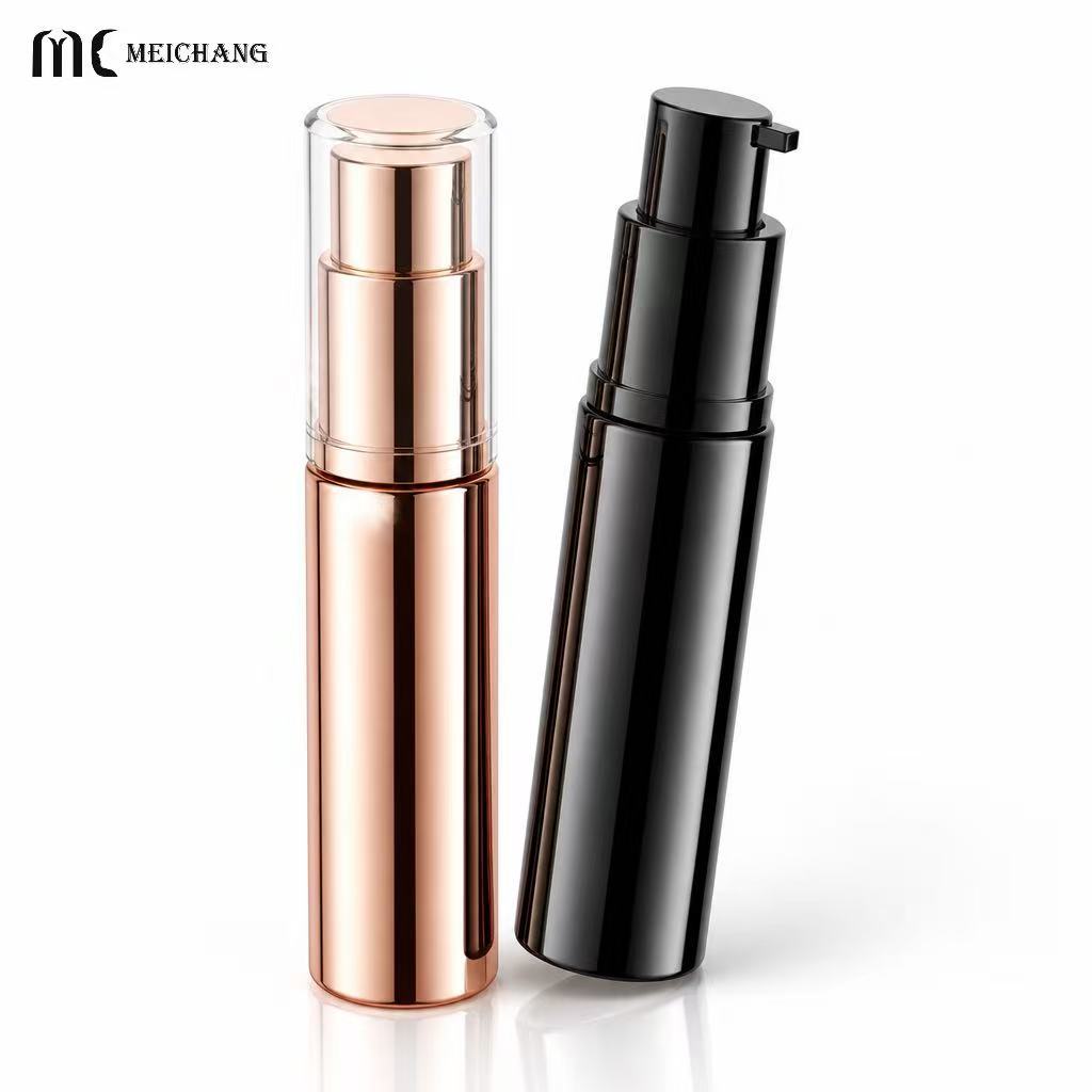 40ml 50ml 60ml PP Airless Foaming Pump Bottle for Travel-Size Facial Cleanser Packaging（MC-1804）