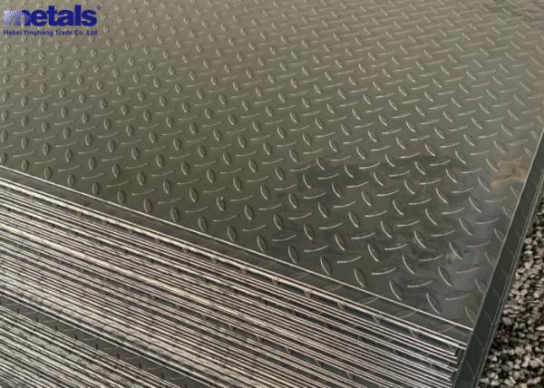 Hot Rolled Checkered Steel Sheet Q235B Q345 Diamond Plate