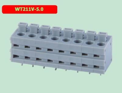 TB de ressort de la carte PCB WT211V-5.0, espaçant 5,0, ventes directes d'usine