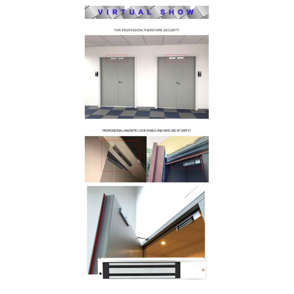 Замок 280KG 600LBS электрический магнитный для системы управления доступом