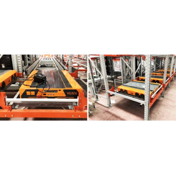 Four Way Radio Shuttle Car For Four-Way Shuttle Pallet ASRS Automatic Storage and Retrieval System Pallet Runner Racking