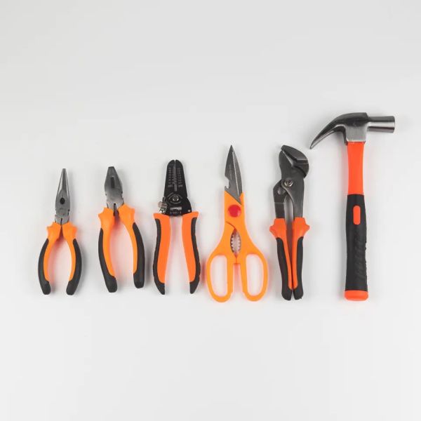 Adjustable Wrench Tool Box Tools Set Hand Kit Electrician Juego De Herramientas