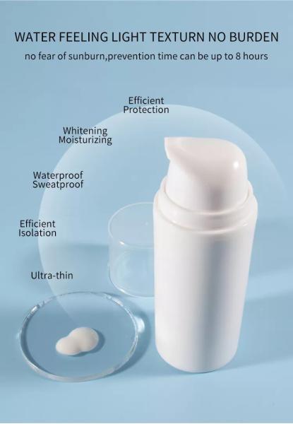 Proteção solar impermeável Spf50+ de Sunblock/alvejante corpo de Pa+++