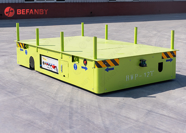 Трейлер завода электрического оранжевого цвета сверхмощный для материала пола К235 цемента