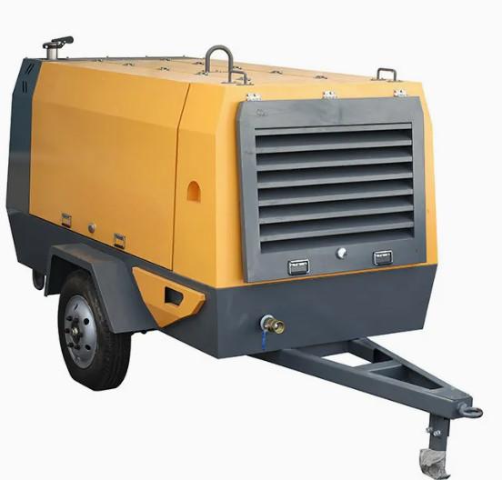 220KW Portable Compressor Diesel Engine Driven Screw Air Compressor for blasting