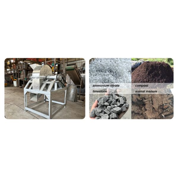 Moulin à cages en acier inoxydable pour la production d'engrais phosphate