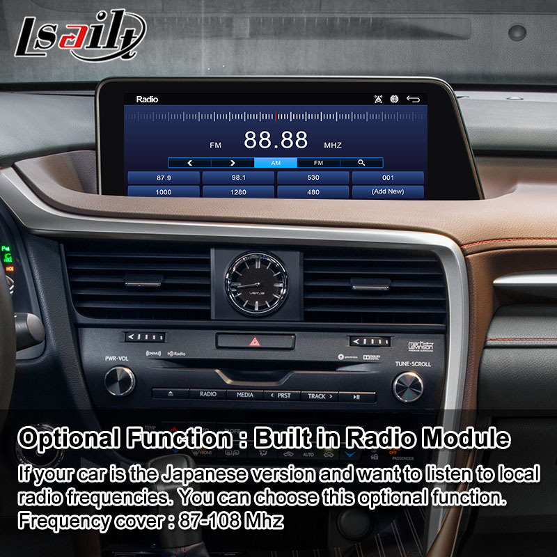 Lsailt Android Multimedia Carplay Screen for 2016-2019 Lexus RX RX450h RX350 RX200t RX300 RX450L RX350L