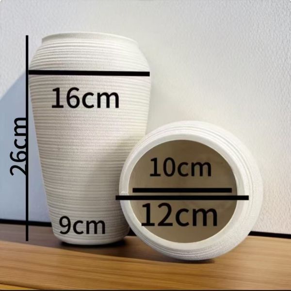 HDPE Multi-leaf White Porcelain Flower Pot for Indoor and Outdoor Potted Plants